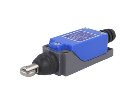 Wyłącznik krańcowy rolka metalowa podłużna Ø12,4mm NO + NC 5A AH8112