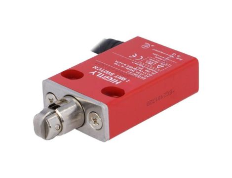 Wyłącznik krańcowy rolka metalowa poprzeczna Ø12mm NO + NC 5A EFM-L-3-321