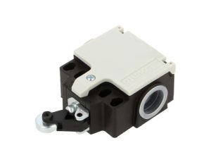 Wyłącznik krańcowy rolka metalowa Ø14mm NC x2 10A M20 KCC2S02