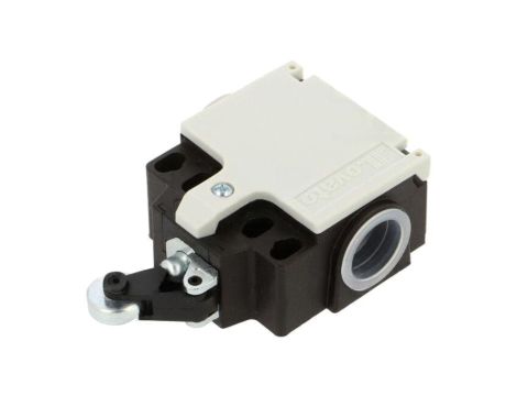 Wyłącznik krańcowy rolka metalowa Ø14mm NC x2 10A M20 KCC2S02