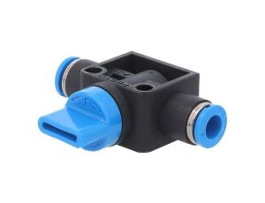 Zawór odcinający -0,95-10bar 270l/min Øwyj 6mm Øwej 6mm 153475