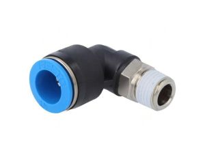 Złączka wtykowa kątowa 90 -0,95-6bar Uszczelka kauczuk NBR 164981