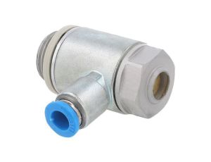 Zawór dławiąco-zwrotny 0,2-10bar kauczuk NBR 495l/min 6mm 193149