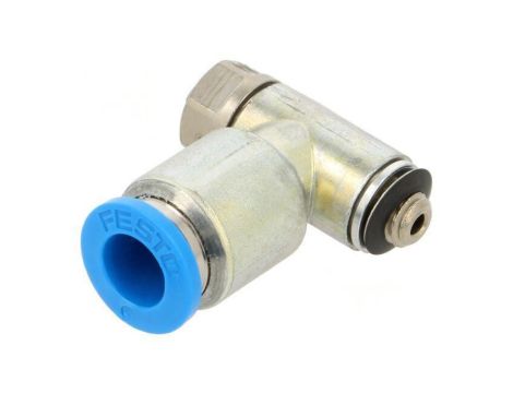 Zawór dławiąco-zwrotny 0,2-10bar odlew cynkowy chromowany 193139