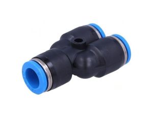 Złączka wtykowa prosta,rozgałęźna Y -0,95-6bar PBT QS 153150