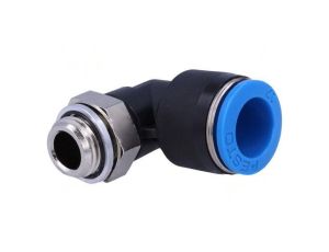 Złączka wtykowa kątowa 90 -0,95-6bar Uszczelka kauczuk NBR 186351