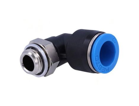 Złączka wtykowa kątowa 90 -0,95-6bar Uszczelka kauczuk NBR 186351