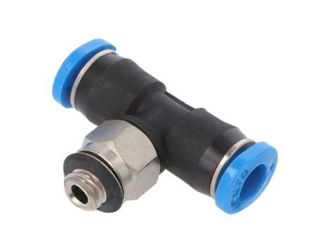 Trójnik gwintowana,wtykowa -0,95-6bar Gwint M5 4mm -10-80C 153354