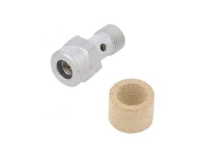 Dławik wylotowy 520l/min 0-10bar aluminium Gwint G 1/8 10351