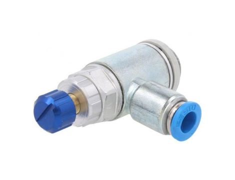 Zawór dławiąco-zwrotny 0,2-10bar kauczuk NBR 400l/min 6mm 534338