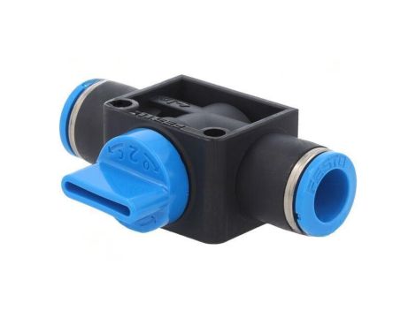 Zawór odcinający -0,95-10bar 761l/min Øwyj 10mm Øwej 10mm 153469