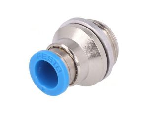 Złączka wtykowa gwintowana,prosta -0,95-6bar Gwint G 3/8 186111