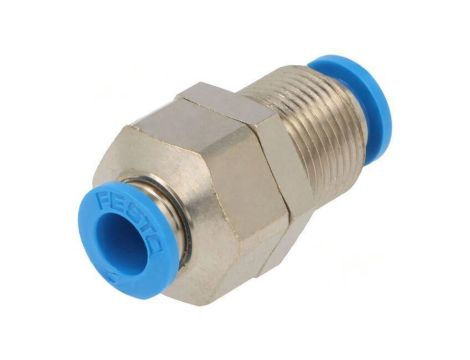 Złączka wtykowa gwintowana,prosta -0,95-6bar Gwint M14 193951