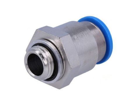 Złączka wtykowa prosta -0,95-6bar Uszczelka kauczuk NBR QS 186350