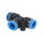 Złączka wtykowa rozgałęźna T -0,95-6bar PBT QSM Øwyj 6mm 153367