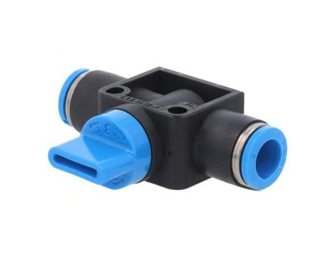 Zawór odcinający -0,95-10bar 390l/min Øwyj 8mm Øwej 8mm 153476