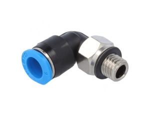 Złączka wtykowa kątowa 90 -0,95-6bar Uszczelka kauczuk NBR 186353