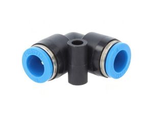 Złączka wtykowa kątowa 90 -0,95-6bar Uszczelka kauczuk NBR 153072