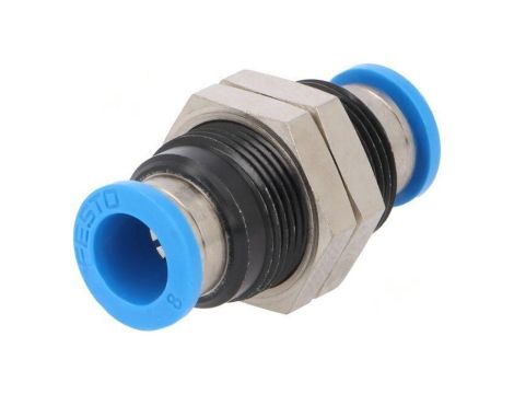 Złączka wtykowa grodziowa -0,95-14bar -10-80C 153159