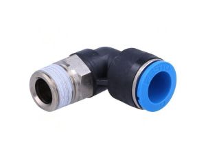 Złączka wtykowa kątowa 90 -0,95-6bar Uszczelka kauczuk NBR 153053