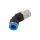 Złączka wtykowa kątowa 45 -0,95-6bar Gwint R 1/4 QS 130600
