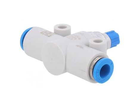 Zawór dławiący 0-10bar kauczuk NBR 430l/min Øwyj 6mm 193973