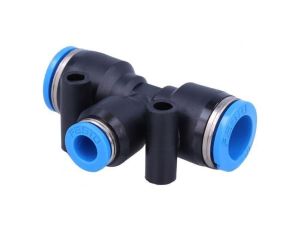 Złączka wtykowa prosta,rozgałęźna T -0,95-6bar PBT QS 130614