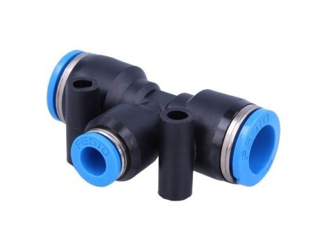 Złączka wtykowa prosta,rozgałęźna T -0,95-6bar PBT QS 130614