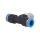 Złączka wtykowa prosta,rozgałęźna T -0,95-6bar PBT QS 8mm 153110