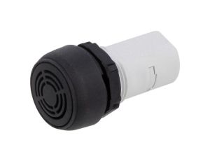 Sygnalizator: dźwiękowy, Ø22.5mm, IP40, 185265VAC, czarny, 22mm LPCZSM