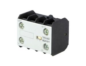 Styki pomocnicze, Przyłącze: zaciski śrubowe, czołowy, Styki: NC+NO 11BGX1011