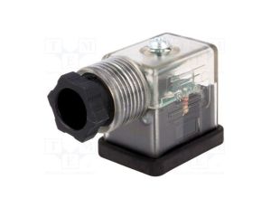 Złącze zaworowe wtyk format B 11mm żeńskie PIN 3 24V mPm 1210640097