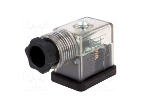 Złącze zaworowe wtyk format B 11mm żeńskie PIN 3 24V mPm 1210640097