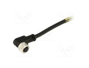 Złącze M8 żeńskie PIN 3 3A 60V IP67 Nano-Change kątowe 90 1200868668