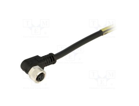 Złącze M8 żeńskie PIN 3 3A 60V IP67 Nano-Change kątowe 90 1200868668