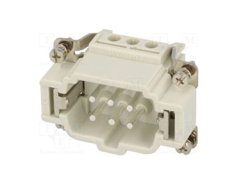 Złącze HDC wkładka stykowa męskie GWconnect PIN 6 16A 500V 93601-0215