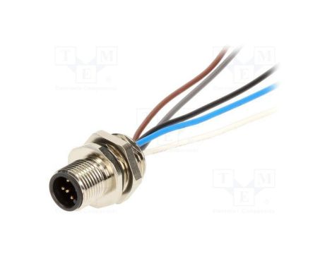 Złącze M12 gniazdo PIN 5 męskie Micro-Change 250V proste 1200700231