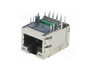 Złącze RJ45 gniazdo MXMag PIN 8 Kat 5e ekranowane złocony 93627-3601