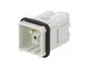 Złącze HDC wkładka stykowa męskie GWconnect PIN 6 400V 5+PE 93601-0436