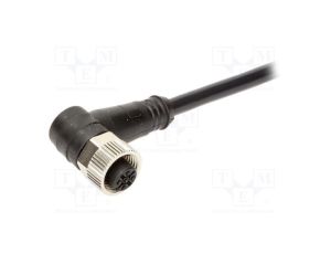 Złącze M12 wtyk żeńskie Micro-Change PIN 4 kątowe 90 4A 1200652265