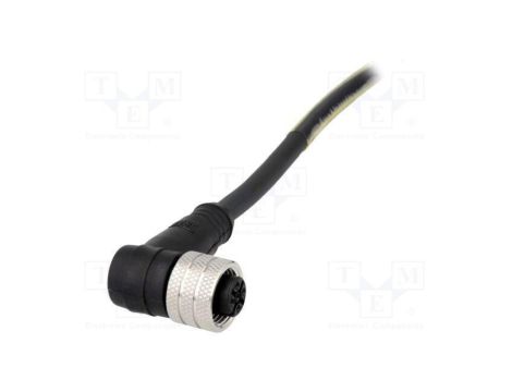 Złącze M12 wtyk żeńskie Micro-Change PIN 4 kątowe 90 4A 1200060025