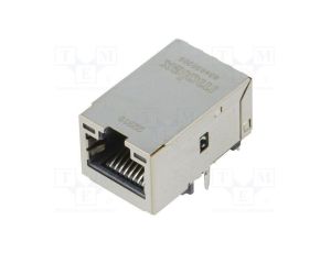 Złącze RJ45 gniazdo MXMag PIN 8 Kat 5 ekranowane z diodą LED 93463-5206