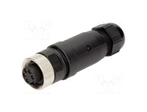 Złącze 7/8 wtyk Mini-Change żeńskie PIN 5 proste 600V IP67 1300170023