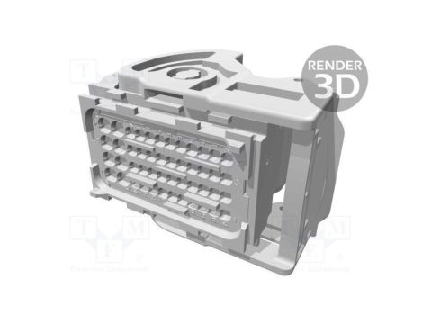 Złącze automotive wtyk żeńskie CMC 6A 12A PIN 48(8+40) 64320-1319