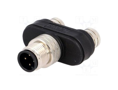 Adapter M12 męski M8 żeński x2 kod A-DeviceNet / CANopen 1200890031