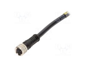Złącze M8 żeńskie PIN 4 3A 60V IP67 Nano-Change proste wtyk 1200270131