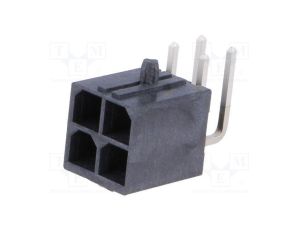 Złącze przewód-płytka gniazdo męskie PIN 4 Mega-Fit 600V 23A 172064-0004