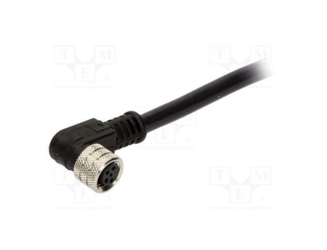 Złącze M8 żeńskie PIN 4 3A 30V IP67 Nano-Change kątowe 90 1200270152