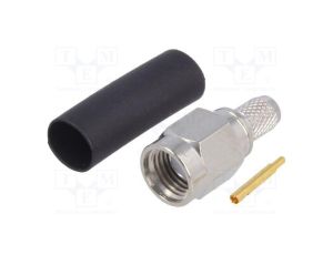 Złącze SMA wtyk męskie proste 50 RG58 lutowanie zaciskanie 73251-0132