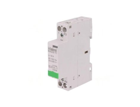 Stycznik 2-biegunowy instalacyjny 32A 230VAC NC + NO IKA 30.046.835